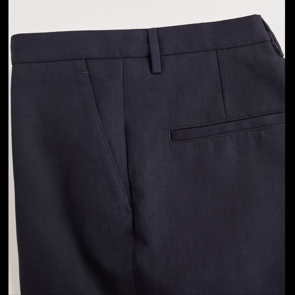 ZARA Mens Cotton - Linen Blend Suit Trousers [LAST ONE] - Picture 8 of 8